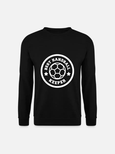 Handball Torwart Keeper Lustig Handballer Verein - Unisex Pullover - Schwarz