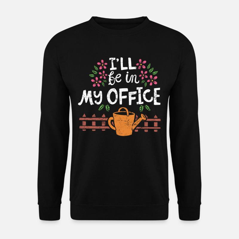 Gartenarbeit - Unisex Pullover - Schwarz