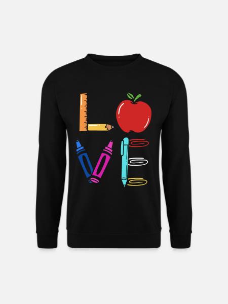 professeur - Sweat-shirt Unisexe - noir