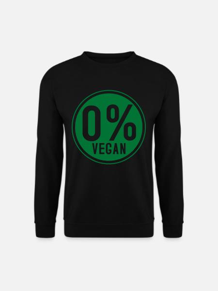 Anti-Vegan - Unisex Pullover - Schwarz
