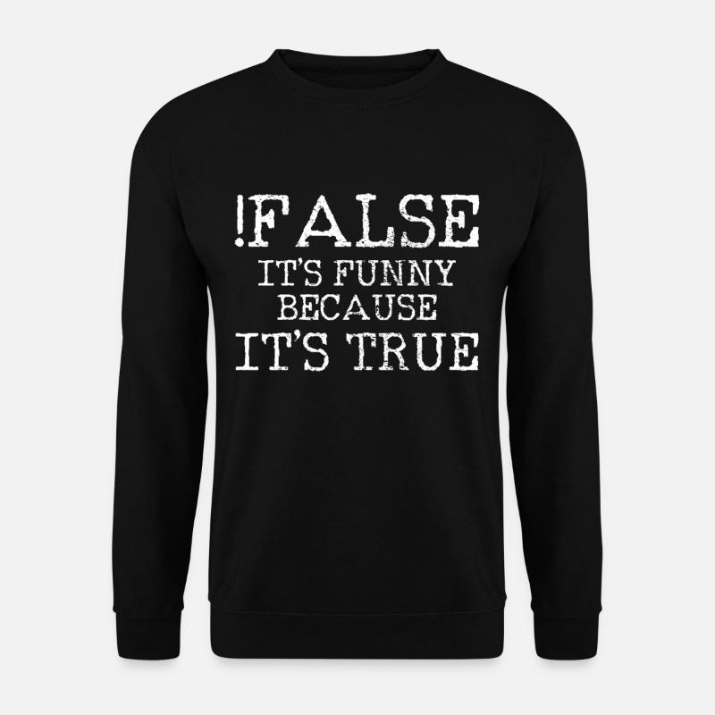 Computerprogrammierung - Unisex Pullover - Schwarz