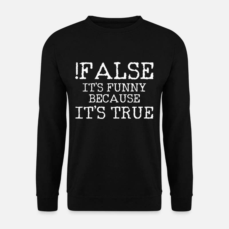 Computerprogrammierung - Unisex Pullover - Schwarz