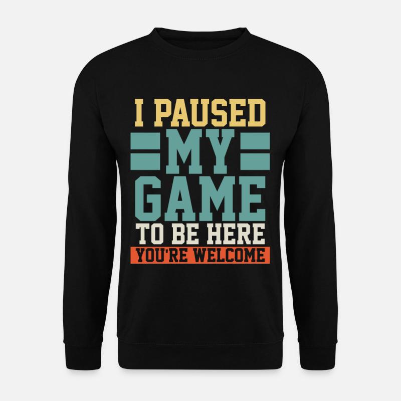 Gaming - Unisex Pullover - Schwarz
