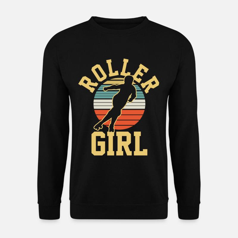 Rollerskates Mädchen - Unisex Pullover - Schwarz