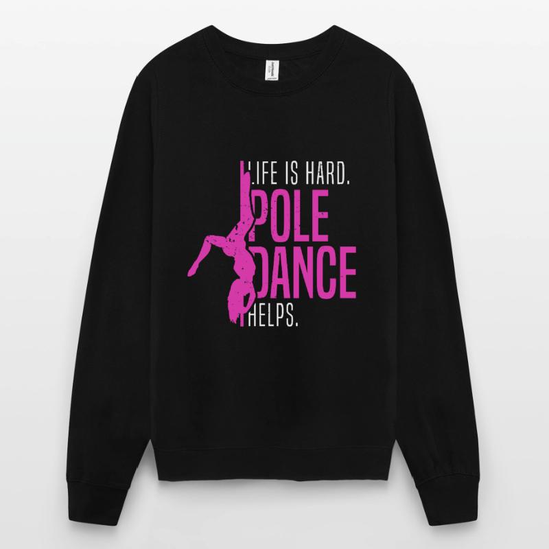 Pole Dance Workout pole dance dancer gift Unisex Sweatshirt