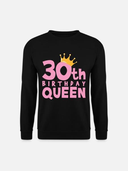 30th birthday - Unisex Sweatshirt - black