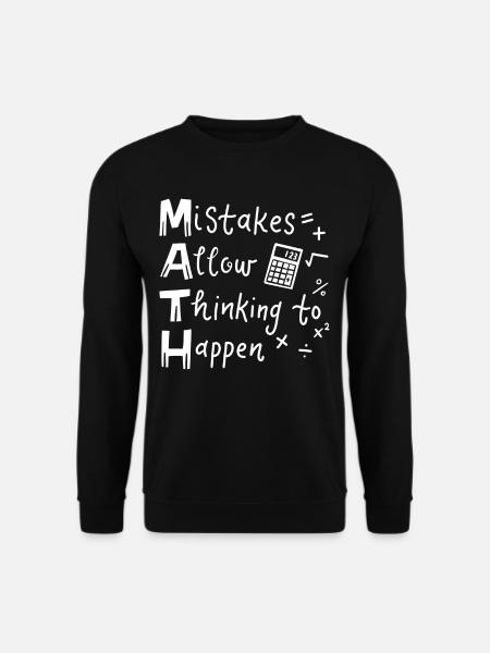 math teacher - Unisex Sweatshirt - black