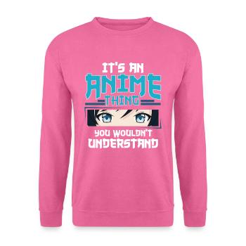 Anime - Unisex Sweatshirt - pink - Front