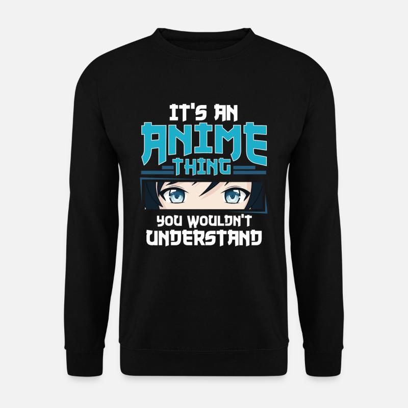 Anime - Unisex Pullover - Schwarz