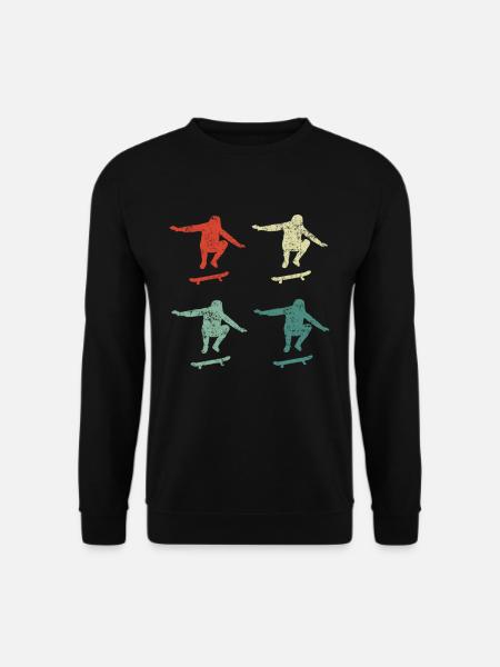 Skateboarder - Unisex Pullover - Schwarz