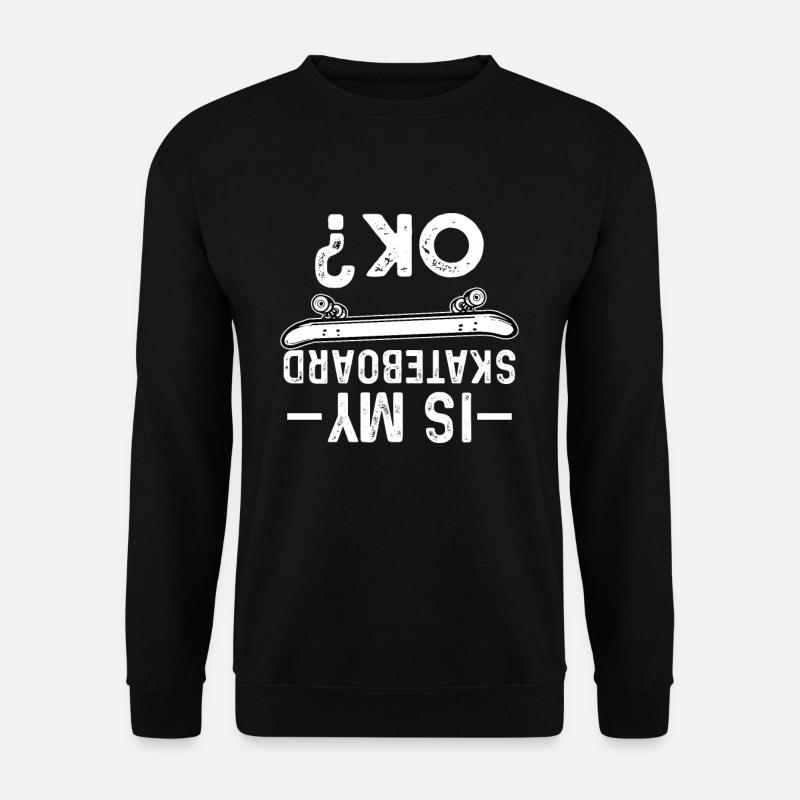 Skateboard Skateboard - Sweat-shirt Unisexe - noir