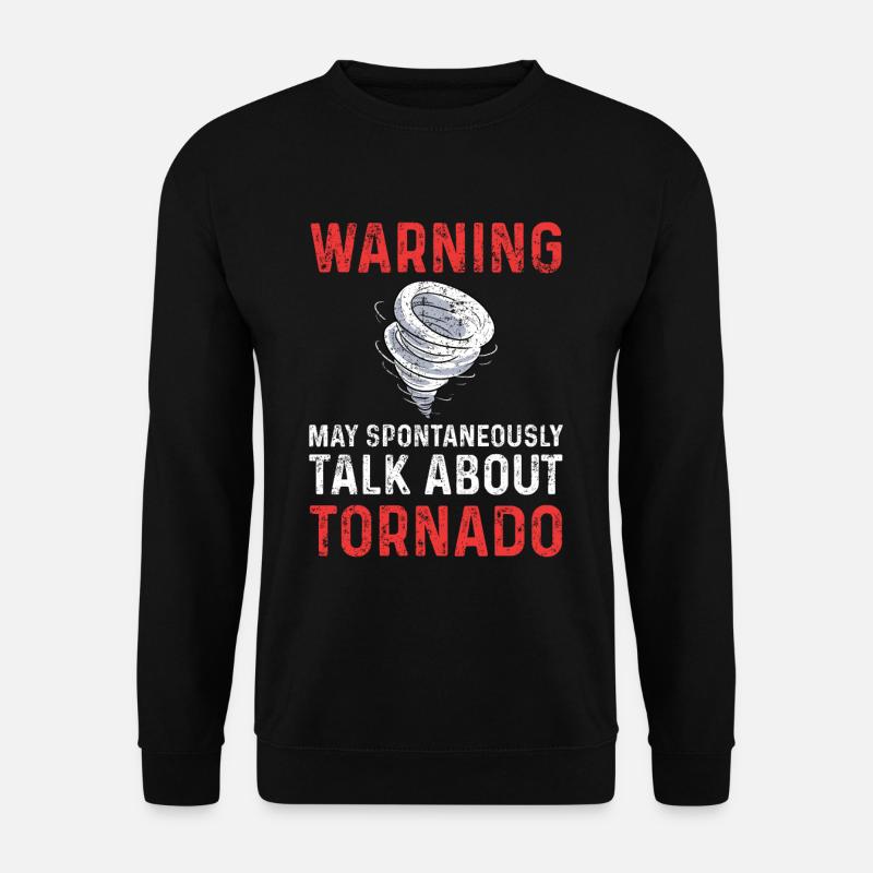 Tornado-Sturmjäger - Unisex Pullover - Schwarz