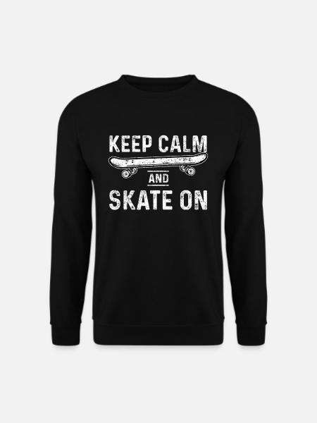 Skateboarding Skateboard - Unisex Sweatshirt - black