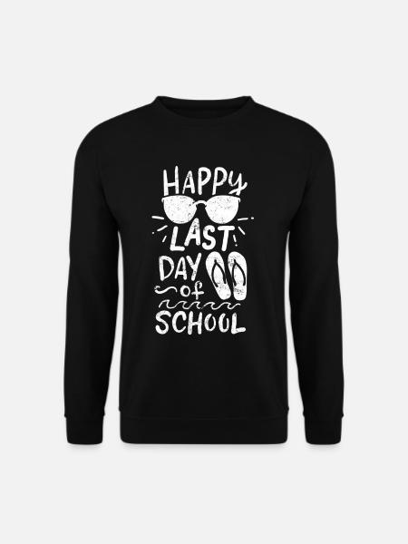 Letzter Schultag der Sommerferien - Unisex Pullover - Schwarz