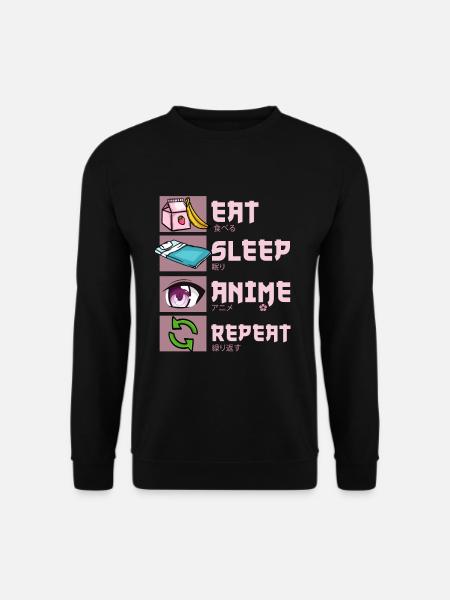 Anime - Unisex Sweatshirt - black
