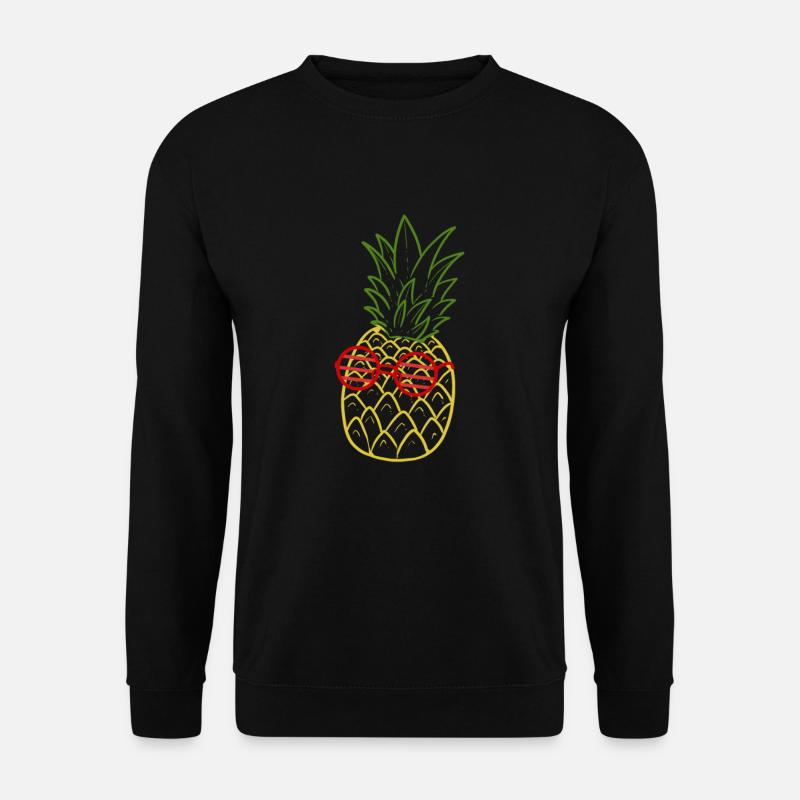 pineapple - Unisex Sweatshirt - black