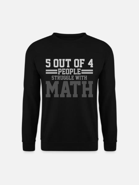 math teacher - Unisex Sweatshirt - black