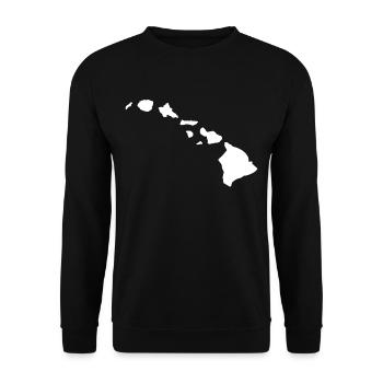 Hawaii - Sweat-shirt Unisexe - noir - Devant - Alina (178cm) & Michal (187cm)