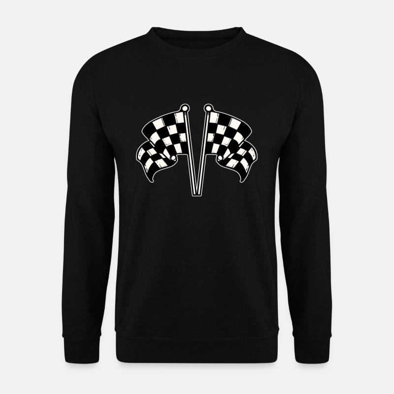 Racing flag - Unisex Sweatshirt - black