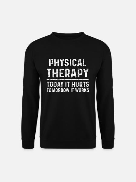 physiothérapeute - Sweat-shirt Unisexe - noir