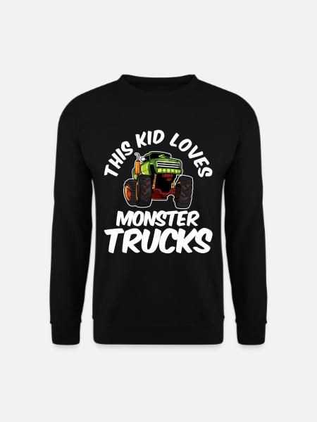 Monster Truck - Unisex Sweatshirt - black