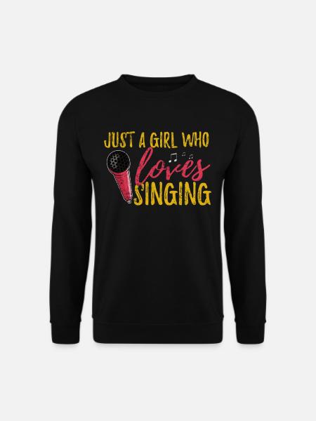 singing - Unisex Sweatshirt - black