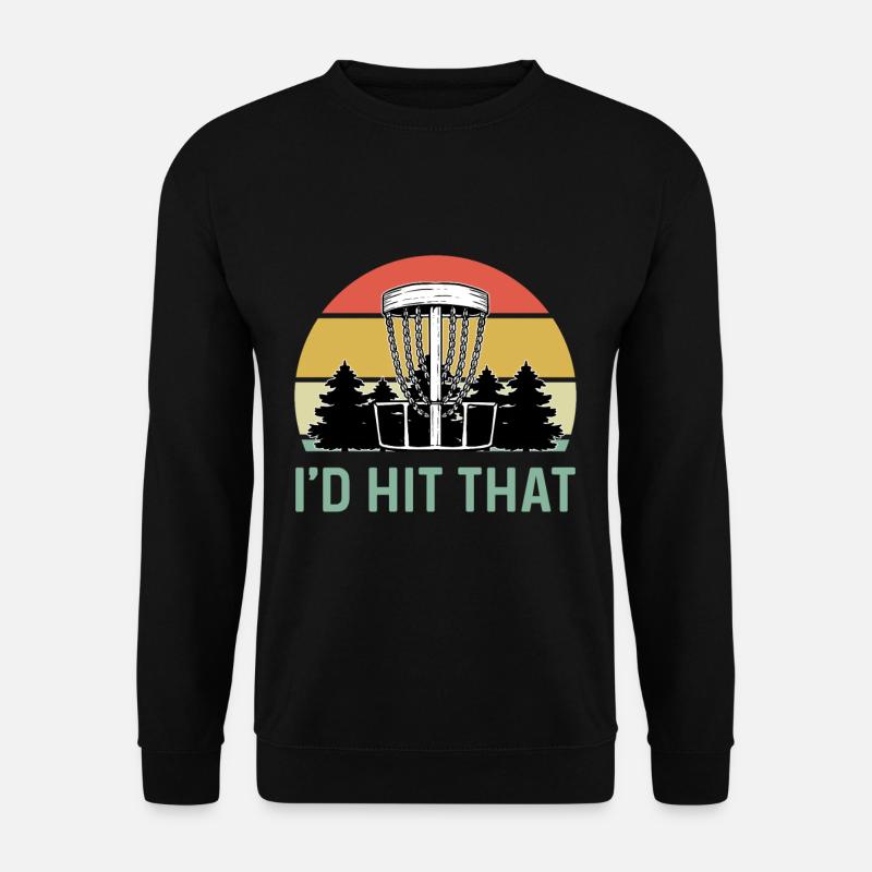 Disc Golf - Unisex Pullover - Schwarz