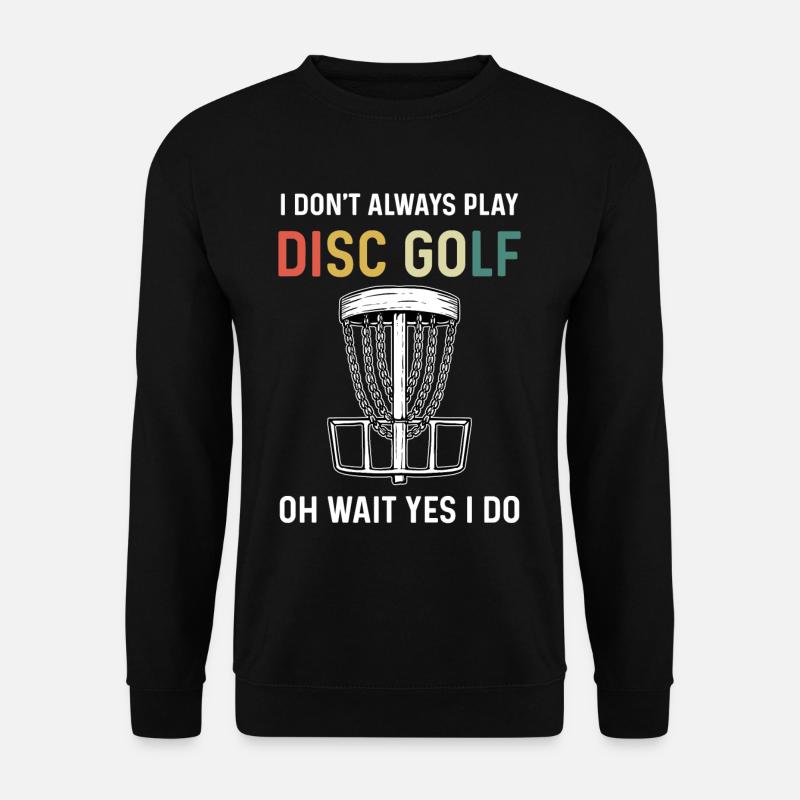 Disc Golf - Unisex Sweatshirt - black