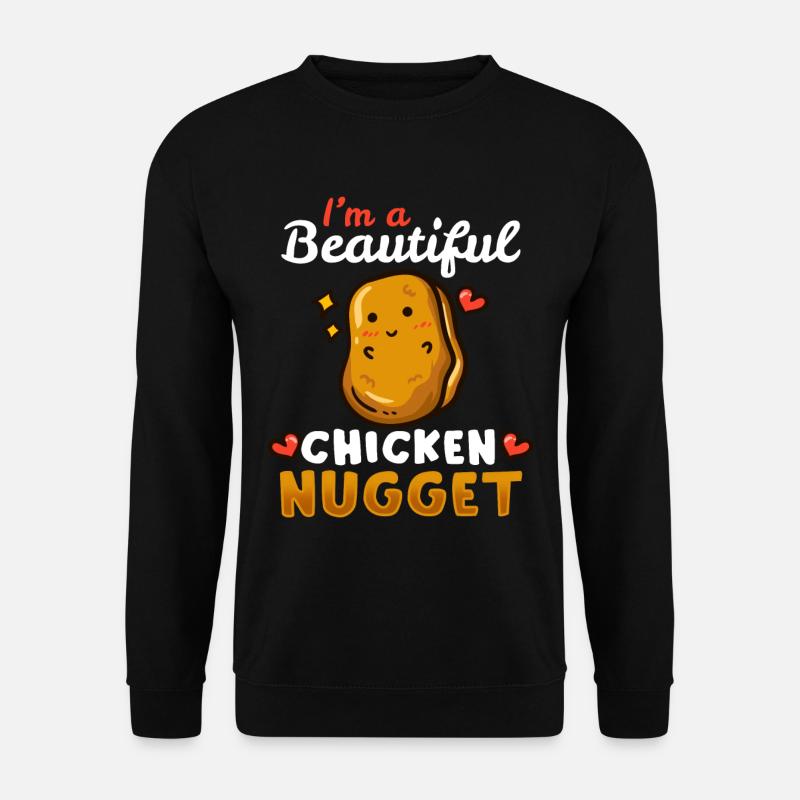 Chicken Nuggets - Unisex Sweatshirt - black