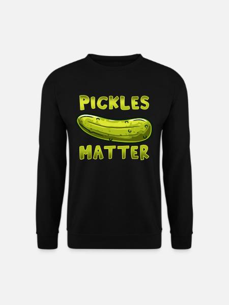Pickle cucumber pickle - Unisex Sweatshirt - black