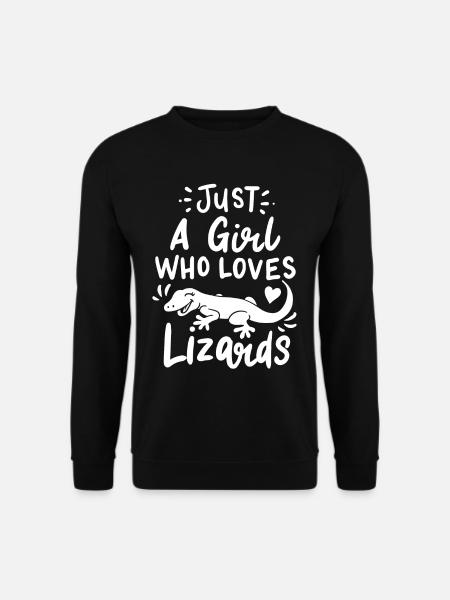 Gecko reptile terrarium - Unisex Sweatshirt - black