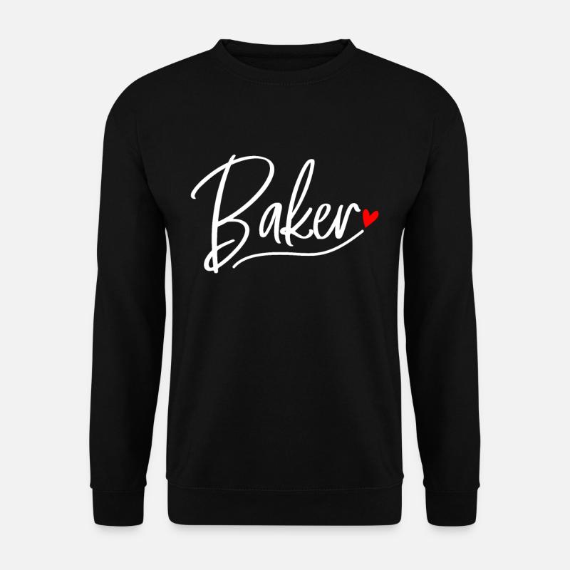 Bäcker - Unisex Pullover - Schwarz
