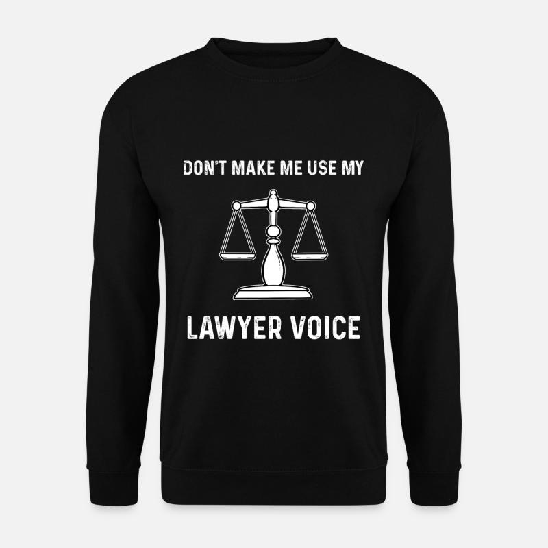 Rechtsanwalt - Unisex Pullover - Schwarz