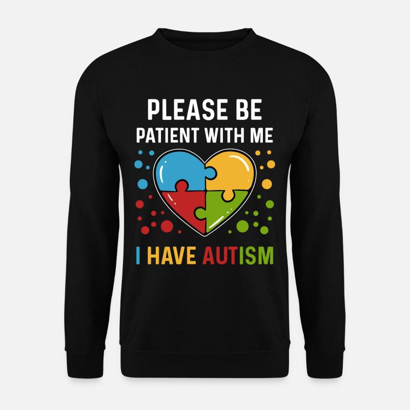 autism - Unisex Sweatshirt - black