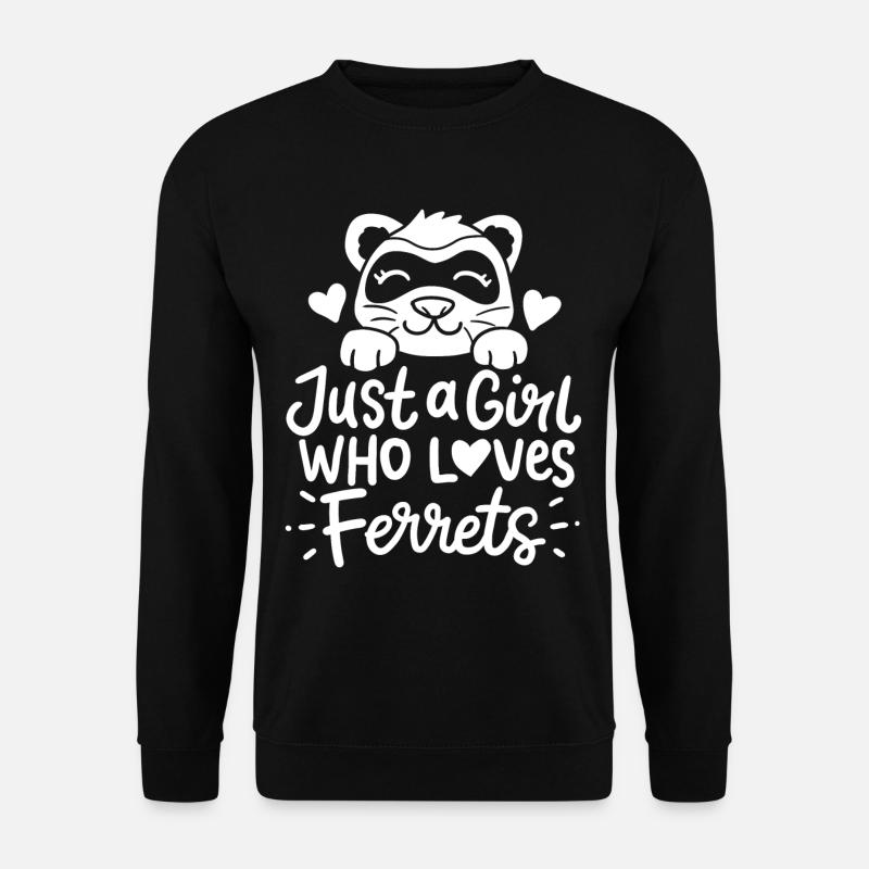 ferrets - Unisex Sweatshirt - black