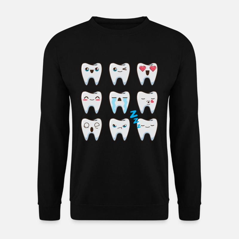 Dentist dental office teeth - Unisex Sweatshirt - black