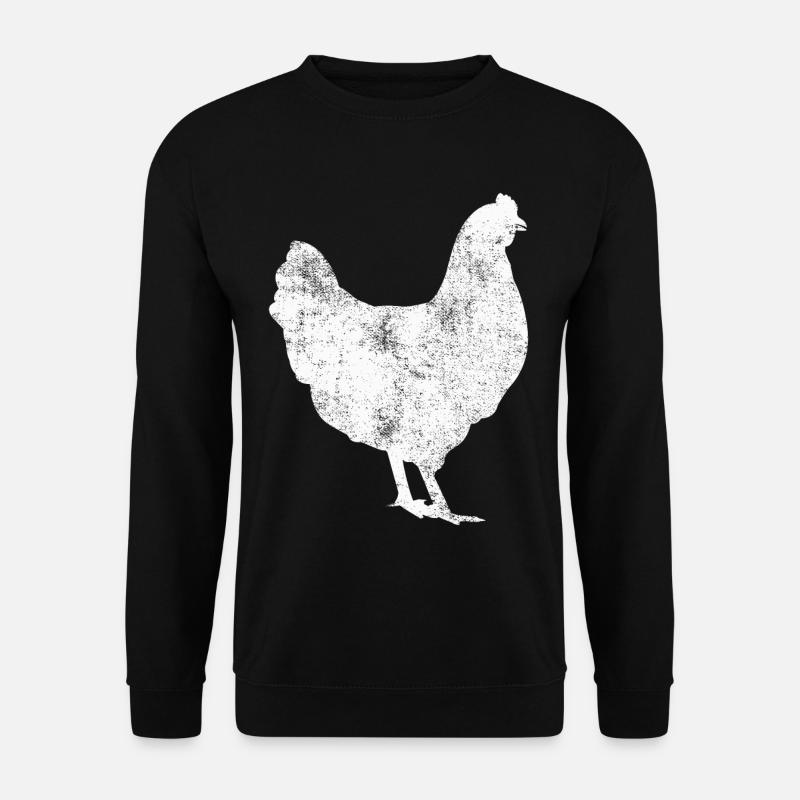 Poulet - Sweat-shirt Unisexe - noir