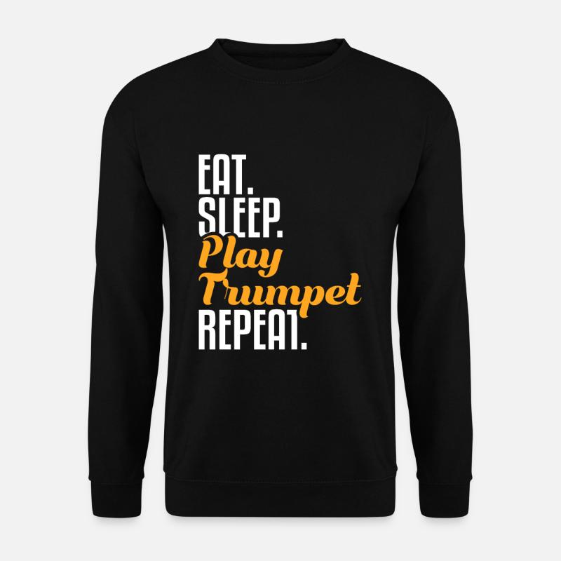 Trompeter Trompete - Unisex Pullover - Schwarz