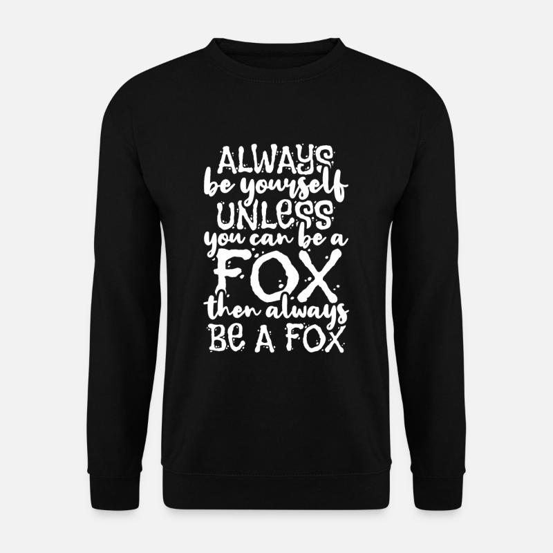 Foxes Fox - Unisex sweater - sort