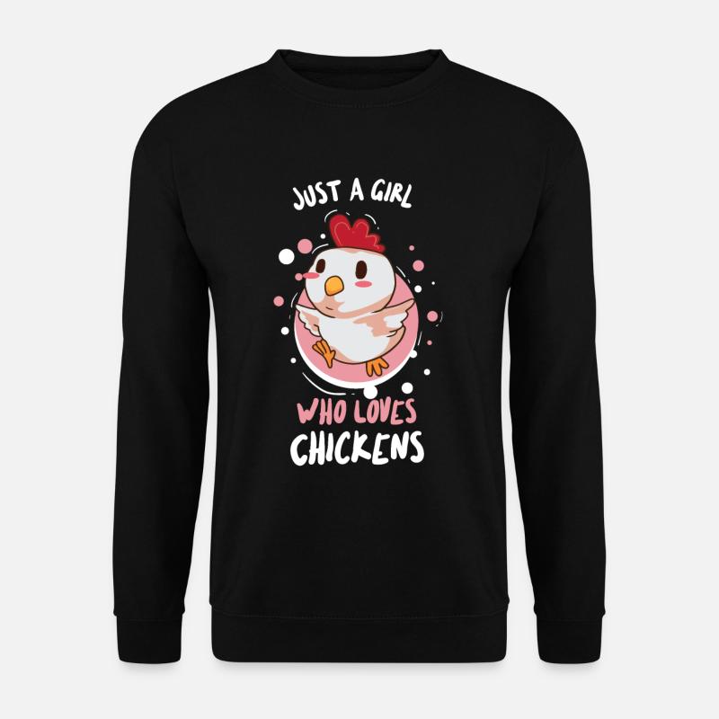 Poulet poulet - Sweat-shirt Unisexe - noir