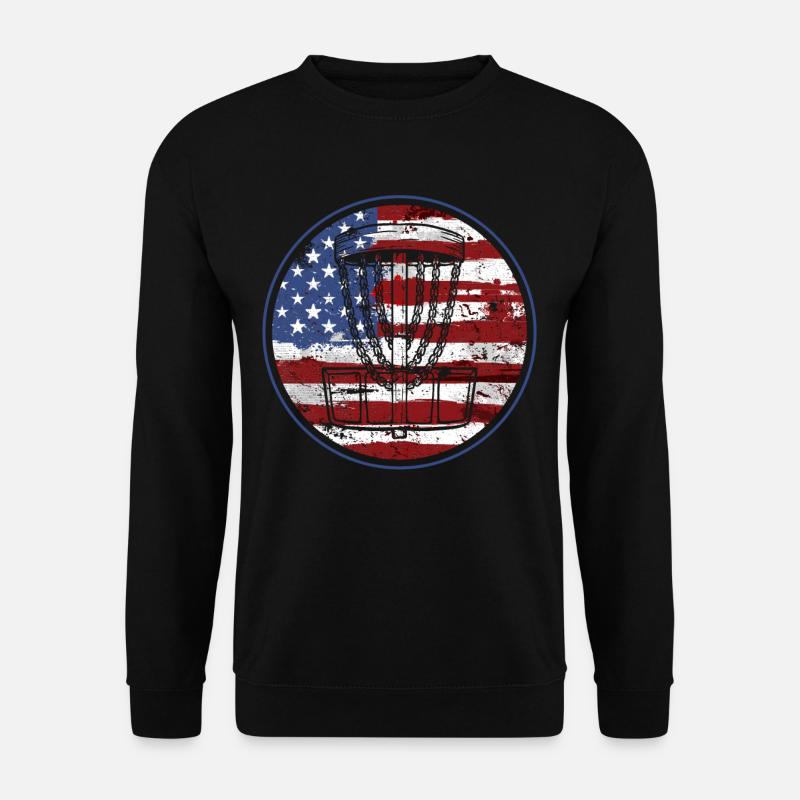 Disc Golf - Unisex Pullover - Schwarz