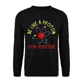 Science science - Unisex Sweatshirt - black - Front - Alina (178cm) & Michal (187cm)