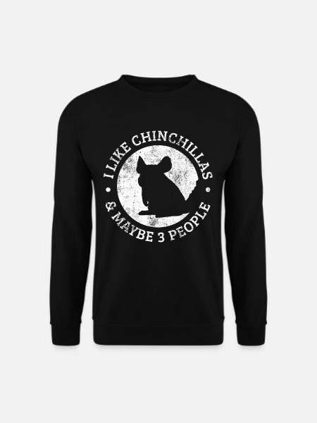 chinchilla - Unisex Sweatshirt - black