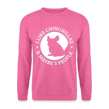 Chinchilla - Unisex Pullover - Pink - Vorne