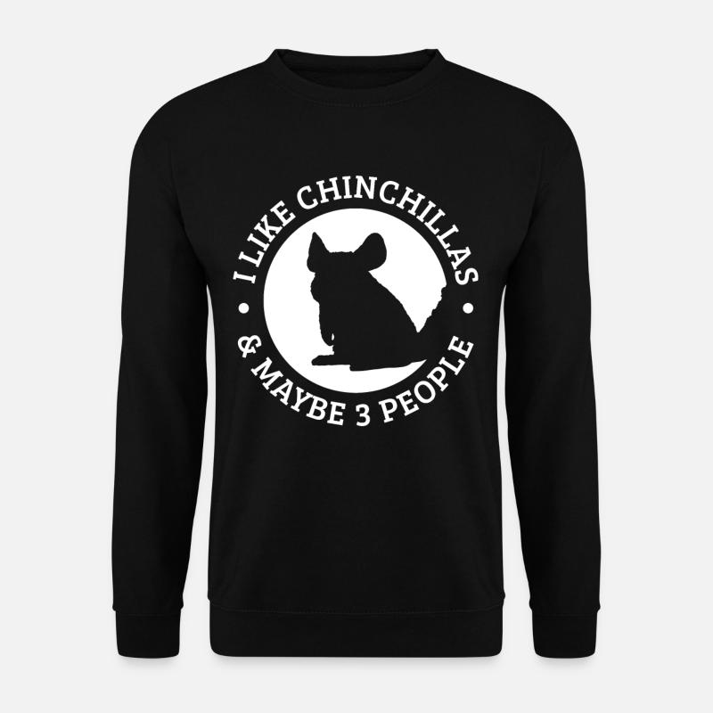chinchilla - Unisex Sweatshirt - black