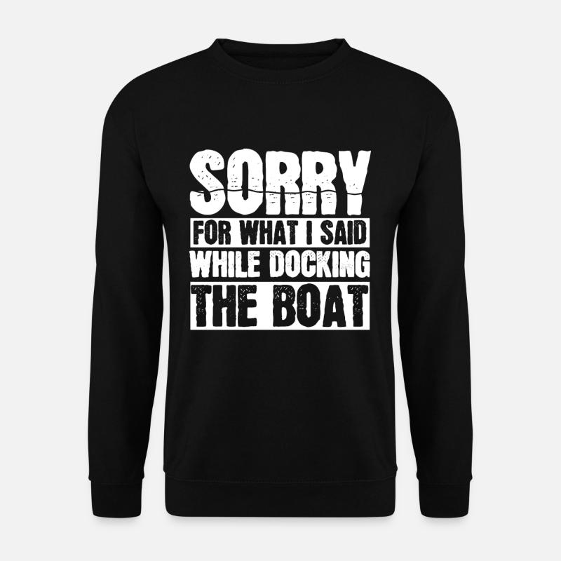 boat - Unisex Sweatshirt - black