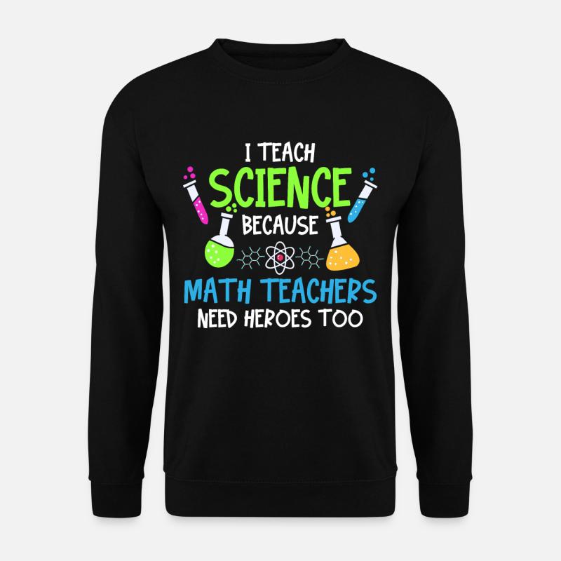 Chemie Physik Lehrer - Unisex Pullover - Schwarz