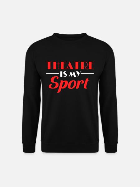Theater - Unisex Pullover - Schwarz