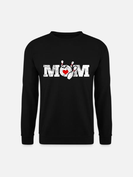 Bowling maman - Sweat-shirt Unisexe - noir