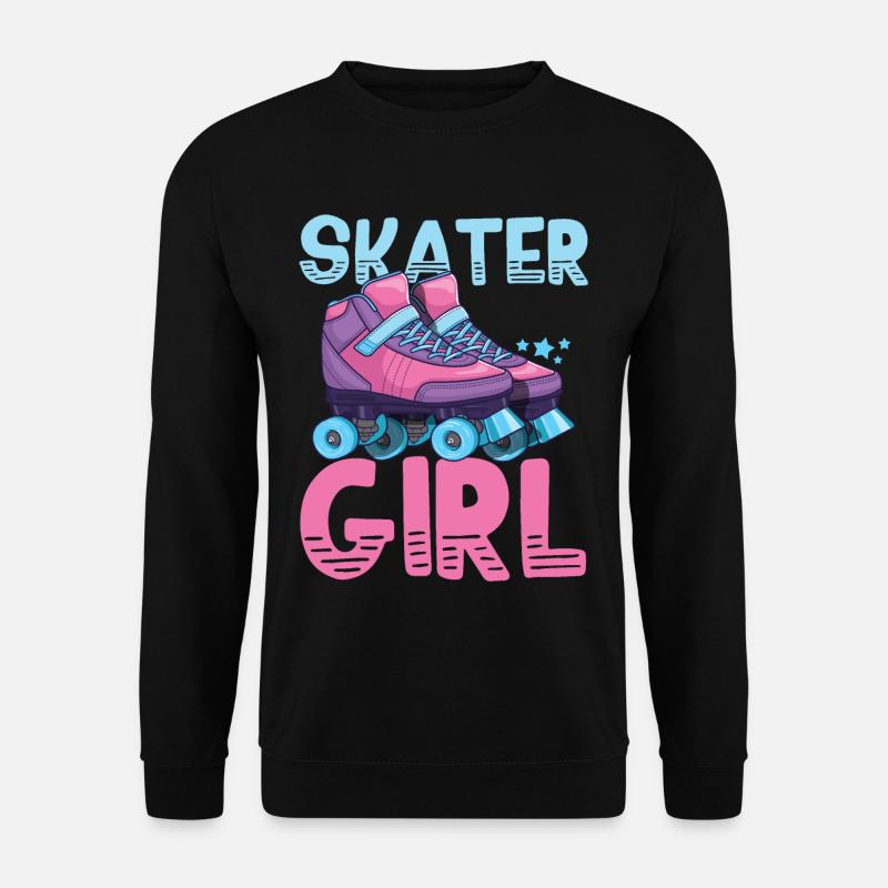 Roller skates roller skating - Unisex Sweatshirt - black